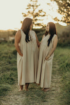 Rei Linen Tie Back Dress